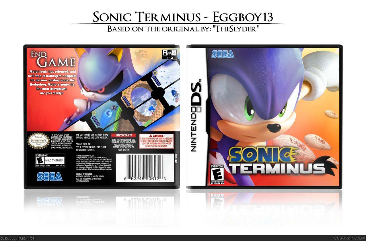 Sonic Terminus box cover