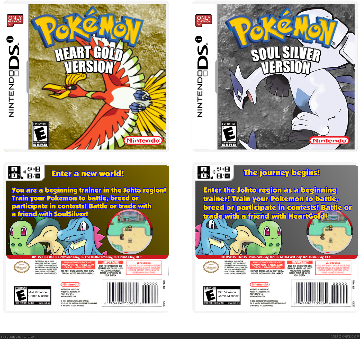 Pokemon: HeartGold and SoulSilver box cover