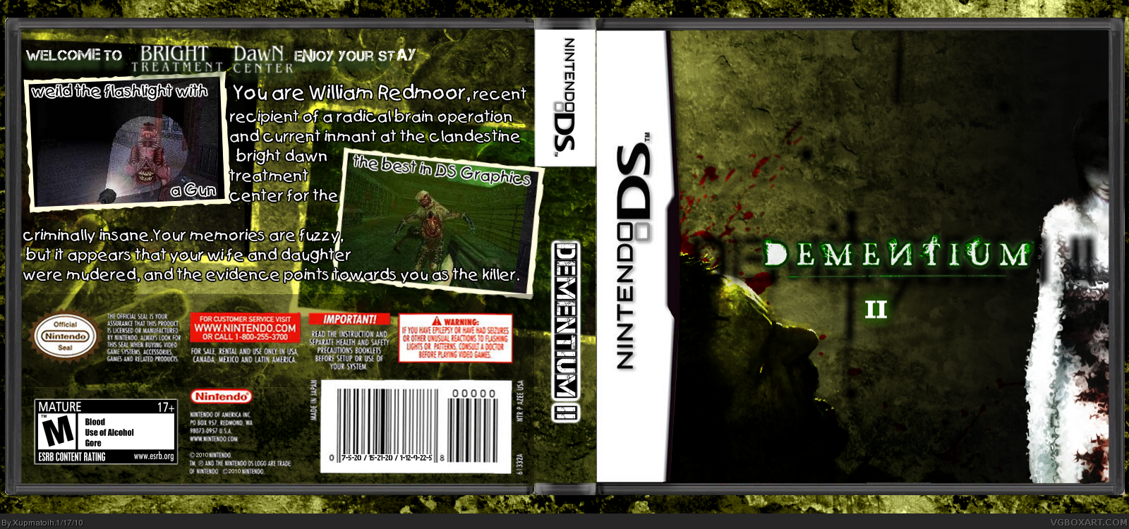 Dementium II box cover