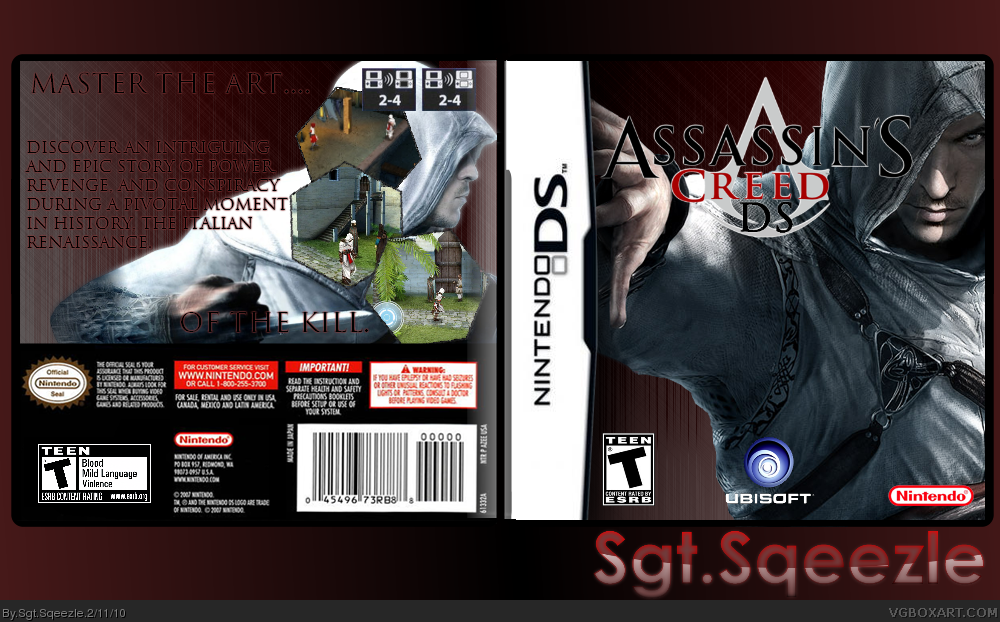 Assassin's Creed DS box cover