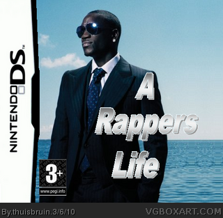 A Rappers Life featuring Akon box cover
