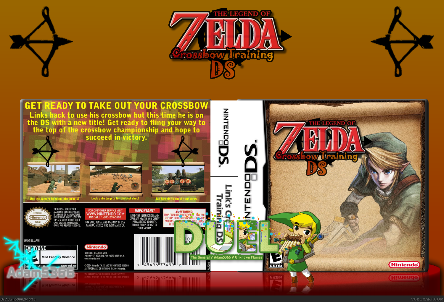 The Legend Of Zelda: Crossbow Training box cover
