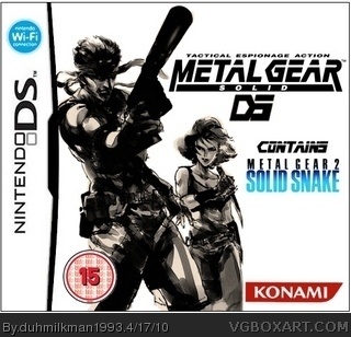 Metal Gear Solid: DS box cover