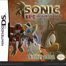 Sonic RPG Bronze version Box Art Cover