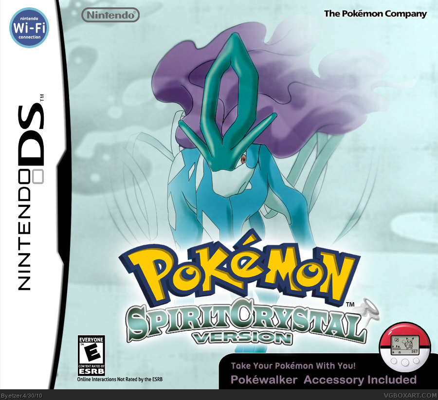 Pokemon SpiritCrystal Version box cover