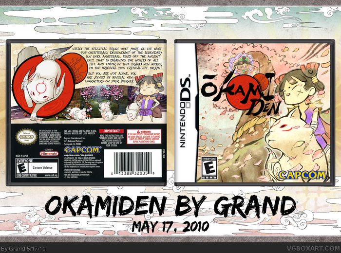 Okamiden box art cover