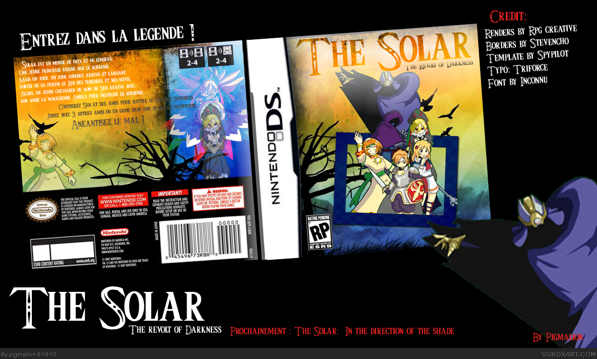 The Solar: The Revolt of Darkness box cover