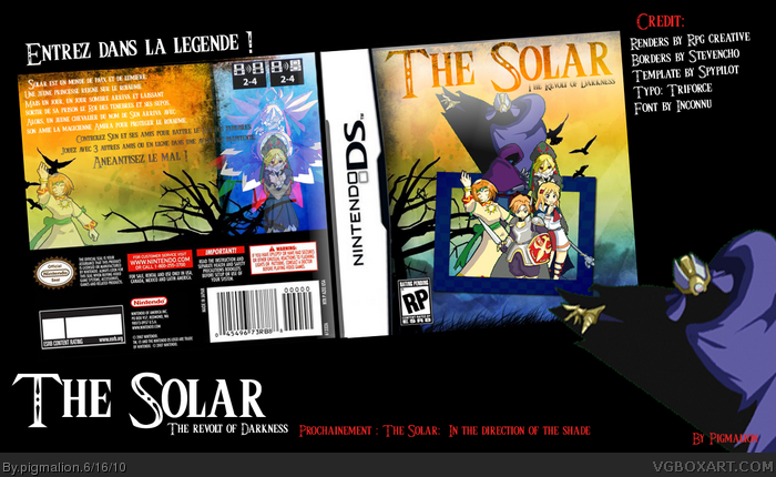 The Solar: The Revolt of Darkness box art cover