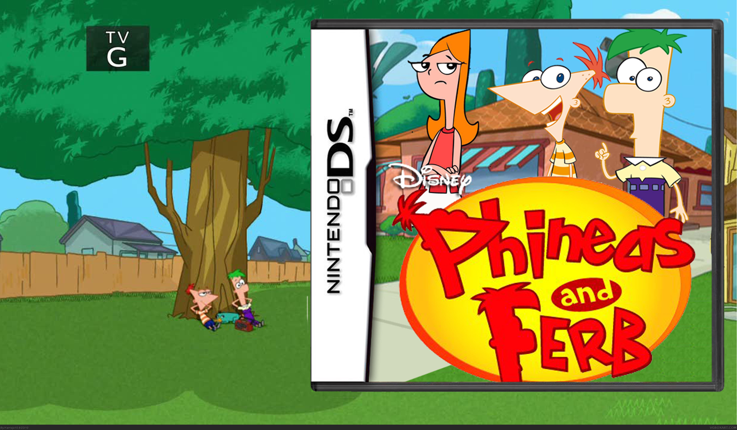 Phineas and Ferb box cover