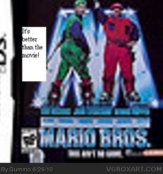 Super Mario Bros The Movie:The Game box cover