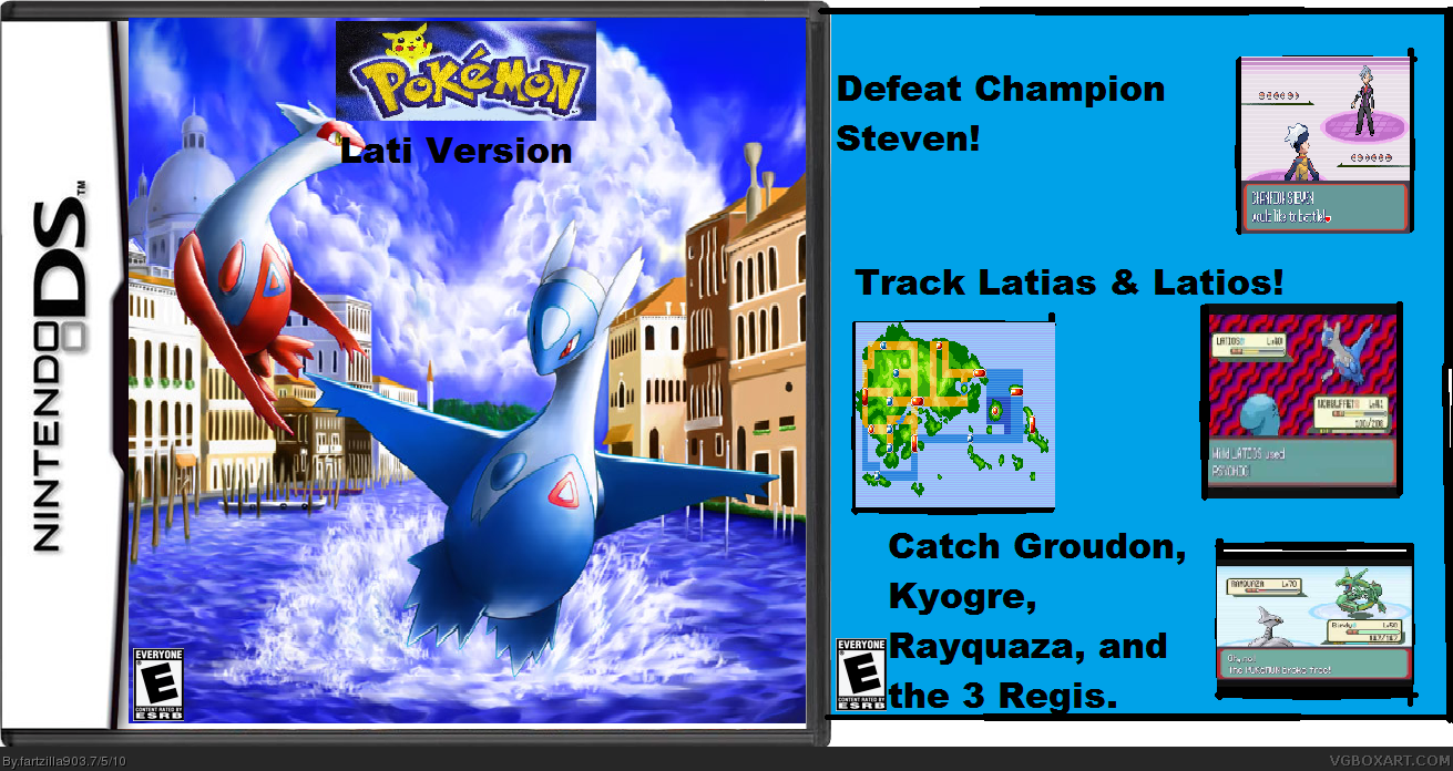 Pokemon Lati Version box cover