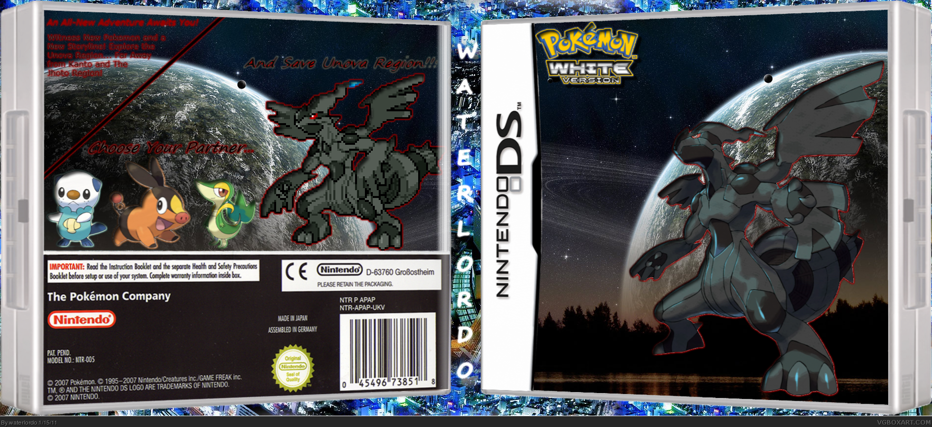 Pokemon White Version box cover