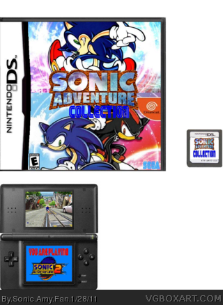 Sonic Adventure Collection box art cover