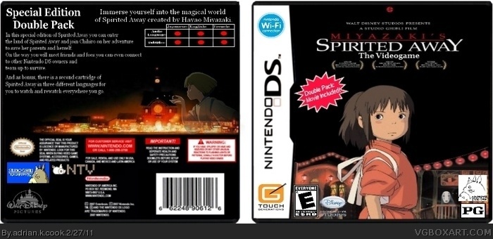 Spirited Away: Double Pack box art cover