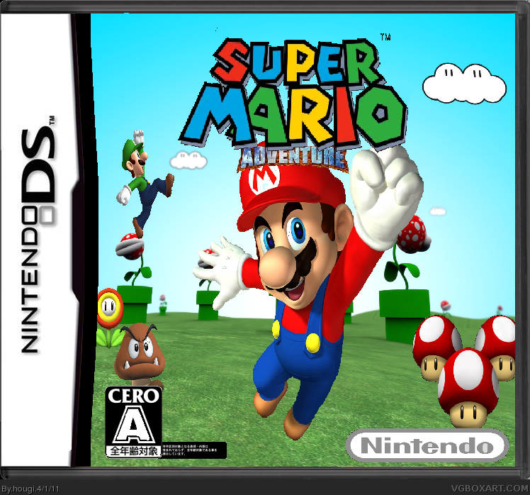 Super Mario Adventure box cover