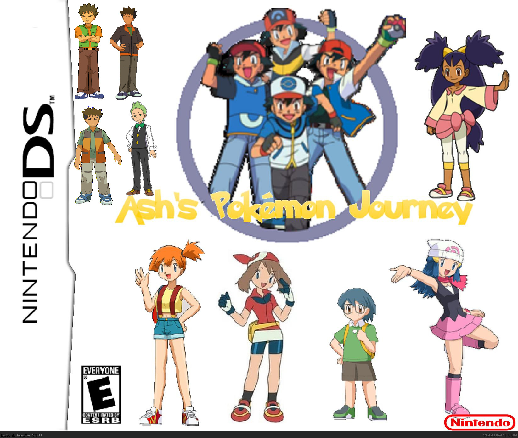 Ash Ketchum's Pokemon Journey box cover