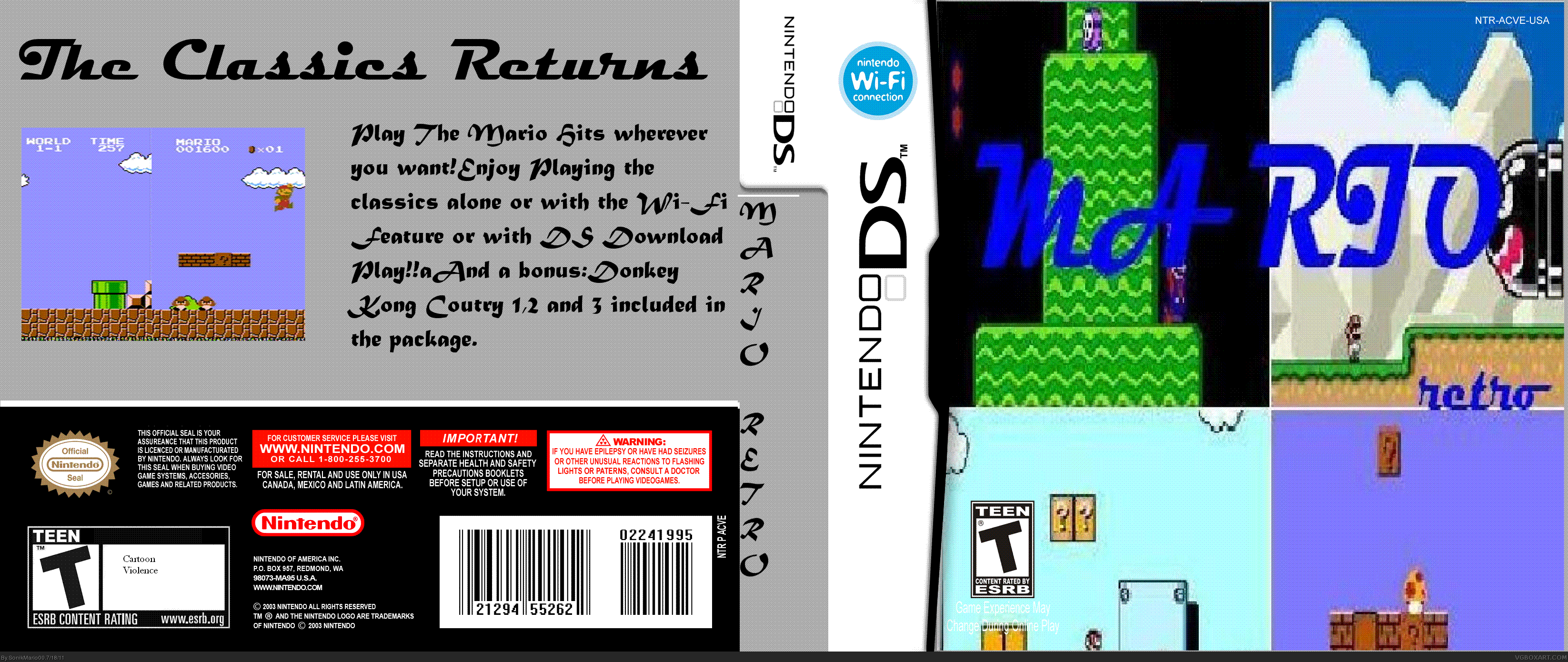 Mario Retro box cover