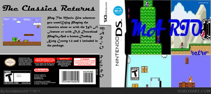 Mario Retro box art cover