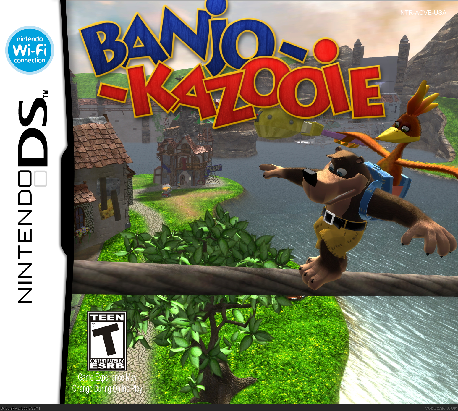 Banjo-Kazooie DS box cover