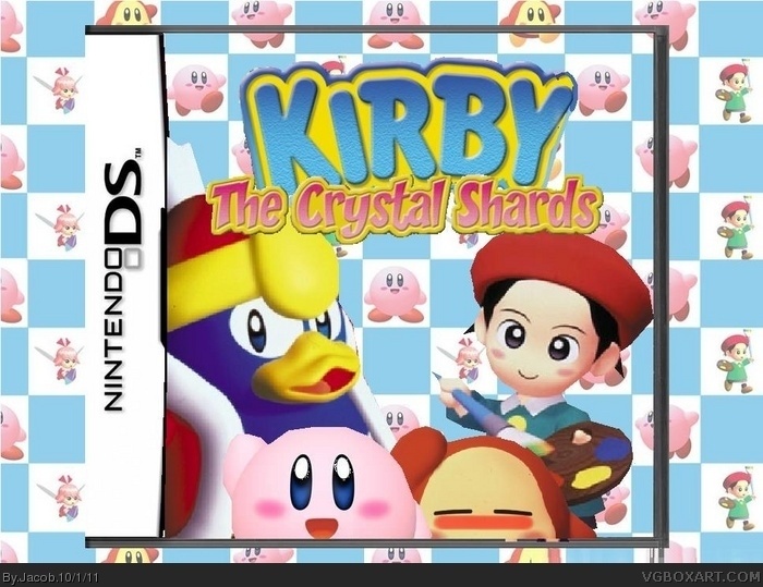 Kirby: The Crystal Shards DS box art cover