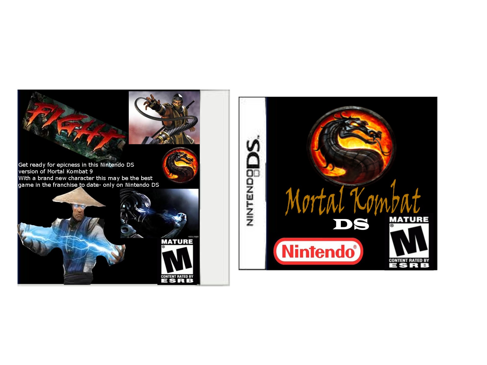 Mortal Kombat DS box cover