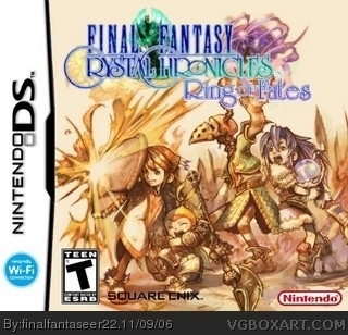 Final Fantasy Crystal Chronicles: Ring of Fates box cover