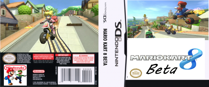 Mario Kart 8 Beta box art cover