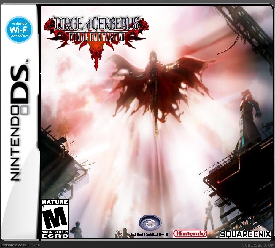 Dirge of Cerberus: Lost Episode: Final Fantasy VII box cover
