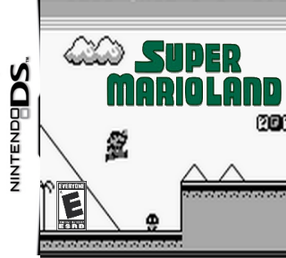 Super Mario Land DS box cover