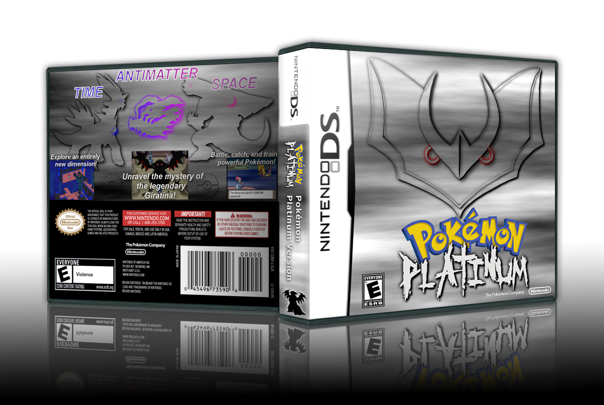 Pokemon Platinum box cover