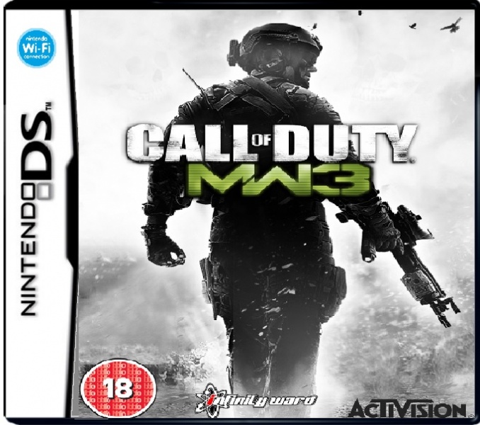 Modern Warfare 3 NDS box cover
