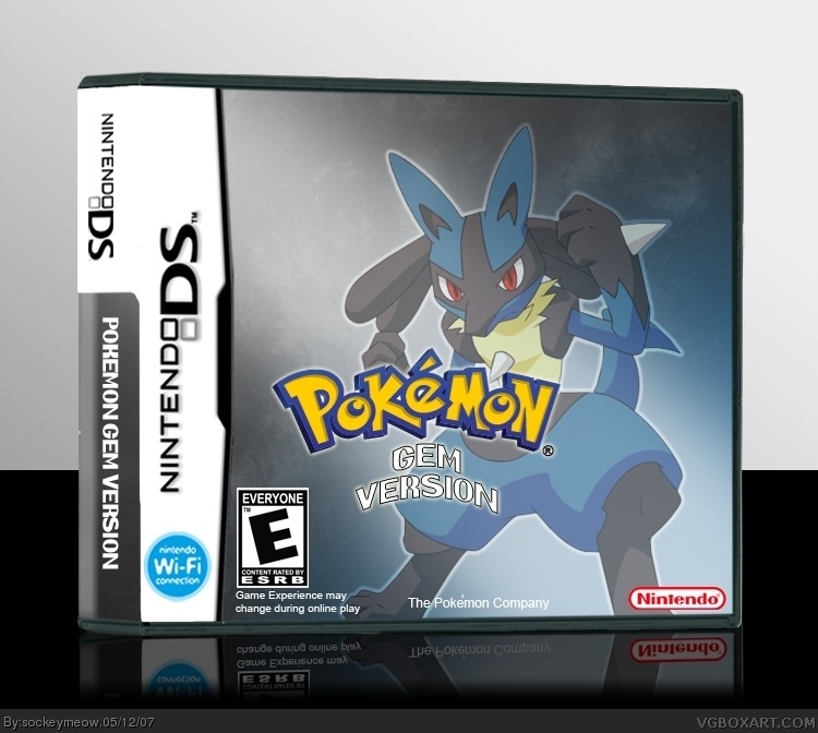 Pokemon Gem Version box cover