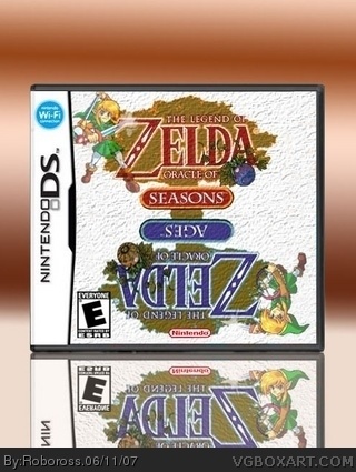 The Legend of Zelda: Oracle of Seasons/Time  Ds box cover