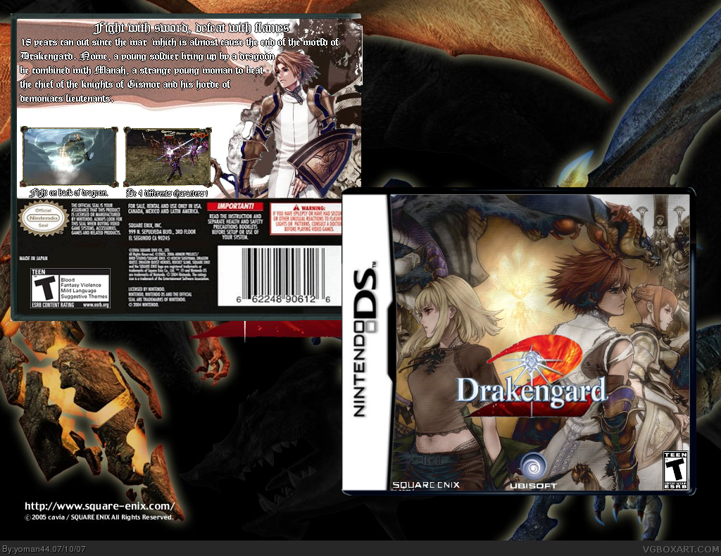 Drakengard 2 box cover