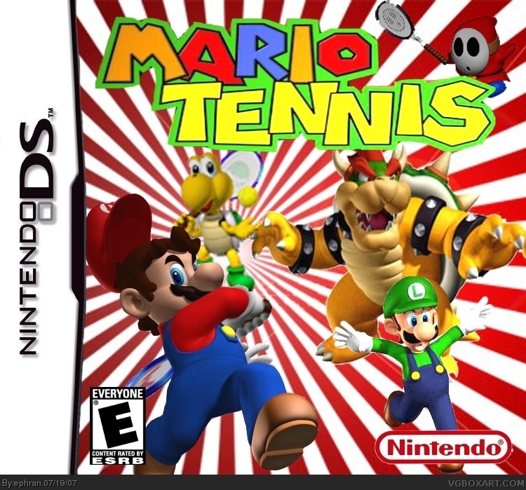 Mario Tennis box cover