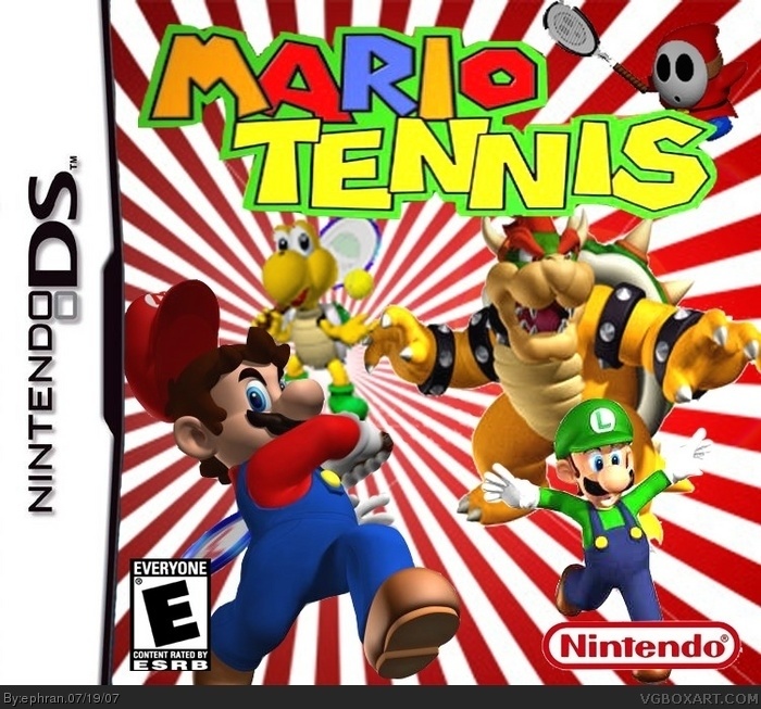 Mario Tennis box art cover