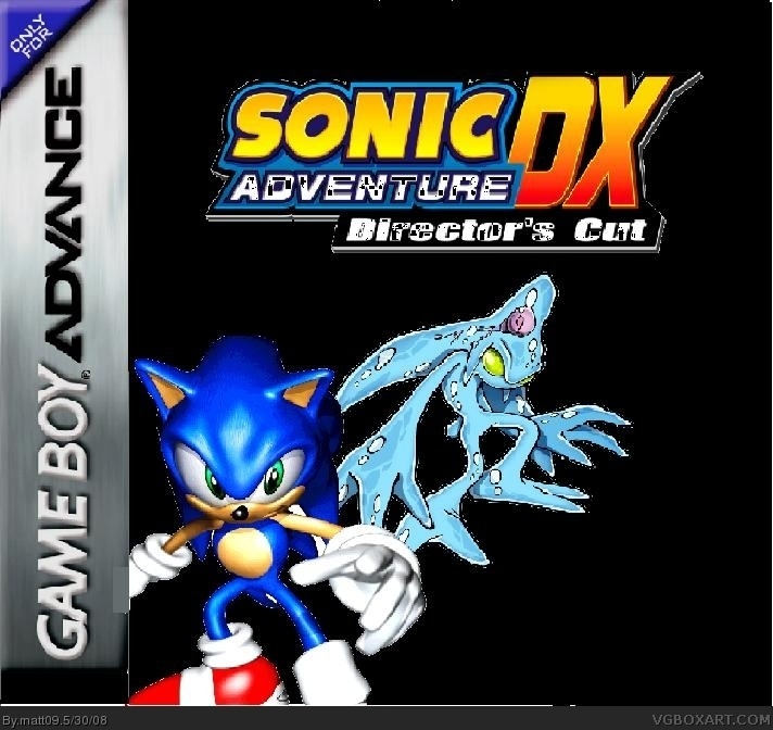 SonicDX:Directors cut box cover
