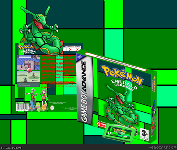Pokemon Emerald box cover