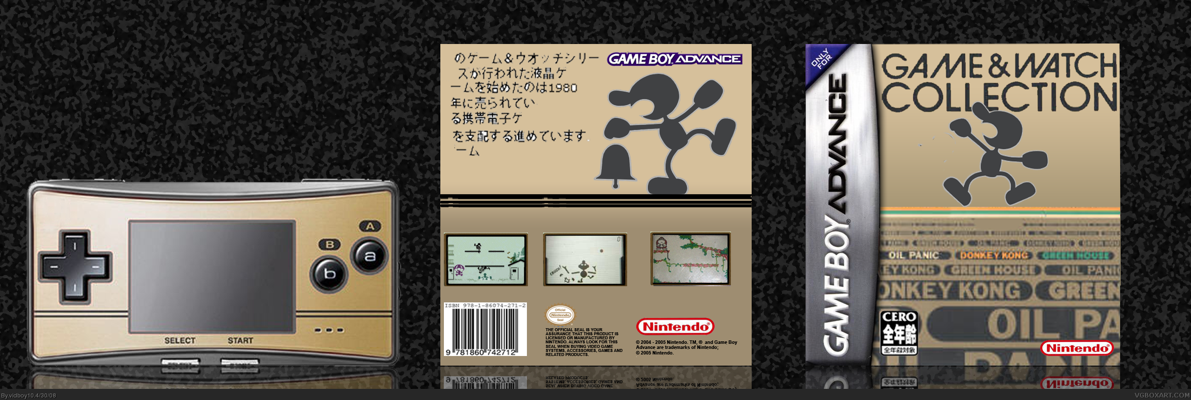 Game And Watch Collection box cover