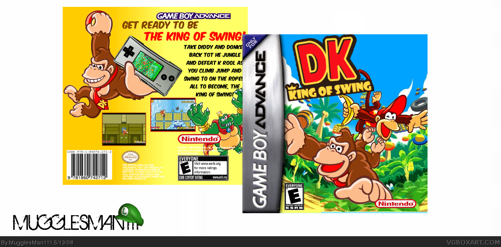 DK: King Of Swing box cover