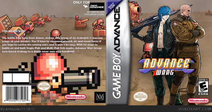 Advance Wars box art cover
