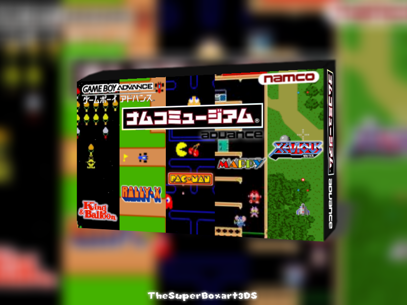 Namco Museum Advance (Japanese) box cover