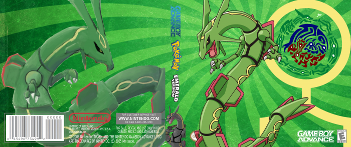 Pokemon Emerald box art cover