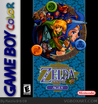 The Legend of Zelda: Oracle of Ages box cover