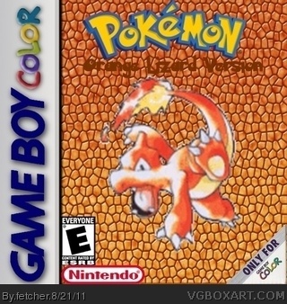 Pokemon Orange Lizard Version box cover