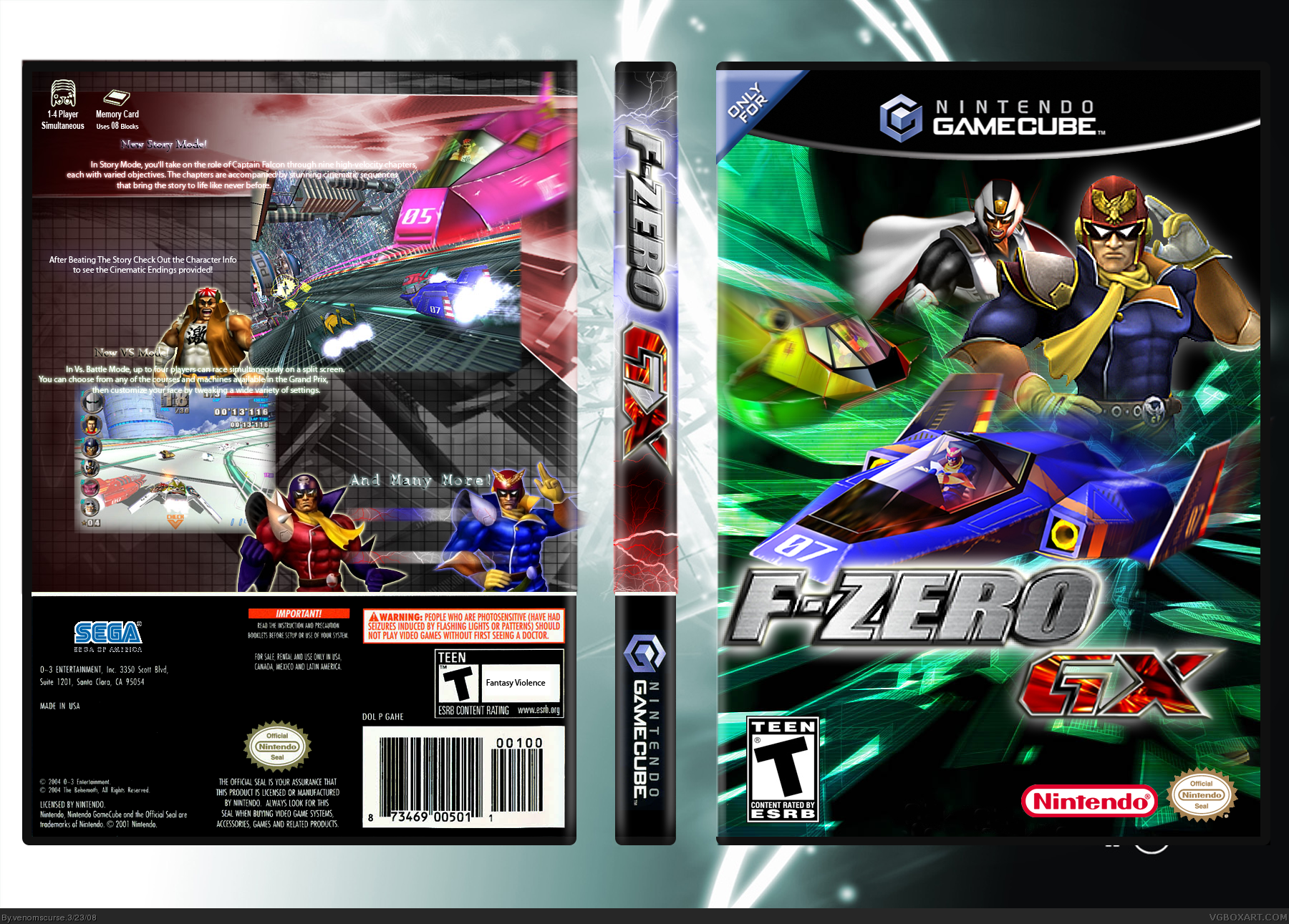 F-Zero GX box cover