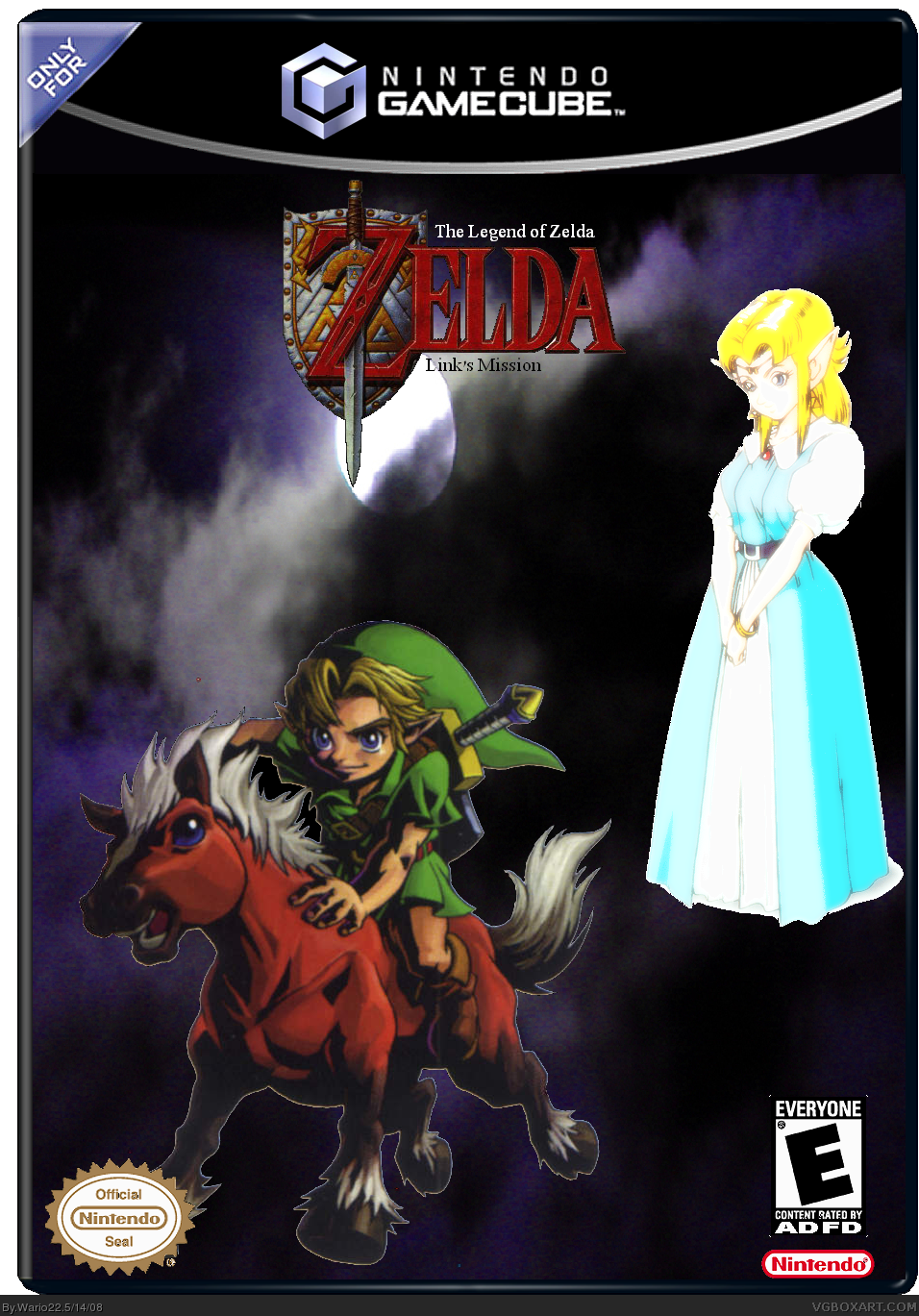 The Legend of Zelda Link's Mission box cover