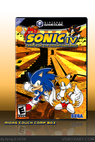 Sonic the Hedgehog IV box art cover