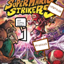 Super Mario Strikers Box Art Cover