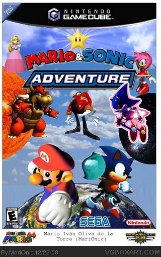 Mario & Sonic Adventure box cover